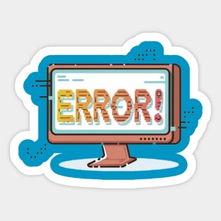 Error! Sticker